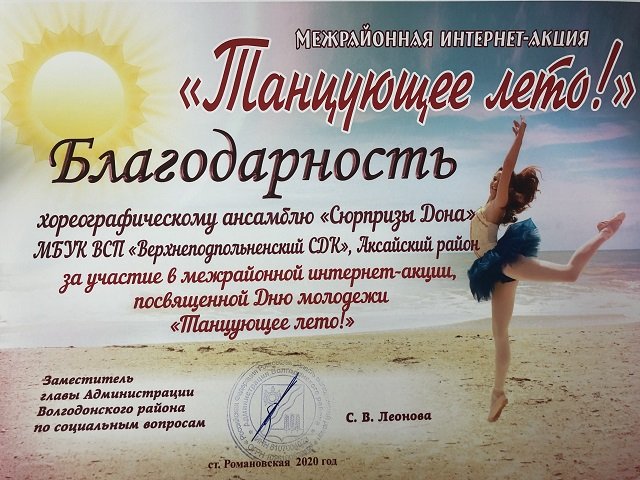 Наши достижения 2020 года